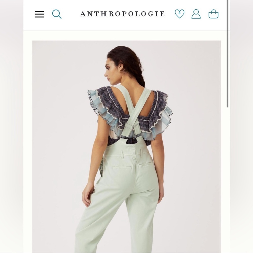 NWT Anthropologie Jumpsuit Overalls - Picture 3 of 10